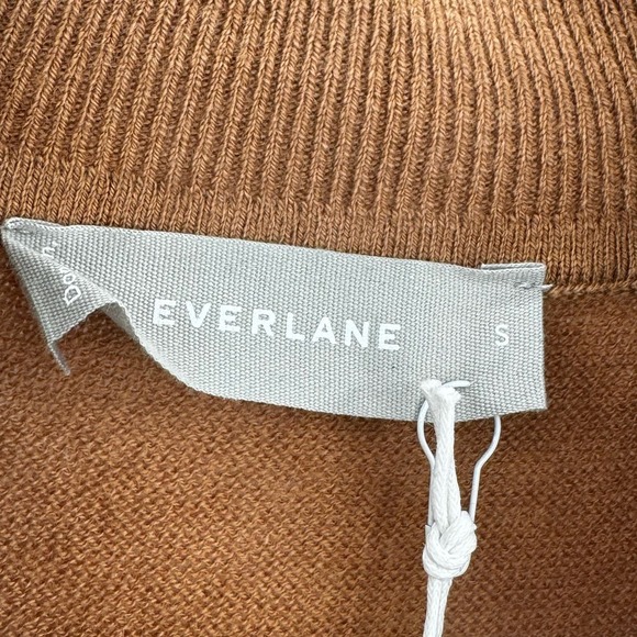 Everlane The Luxe Merino Yak Hair Blend Half-Zip Sweater Pullover Sweater S NWT - Picture 10 of 12